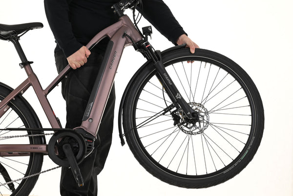 Carver, Fahrrad, Reifen, Kontrolle, Rahmen, Achse, vor jeder Fahrt kontrollieren