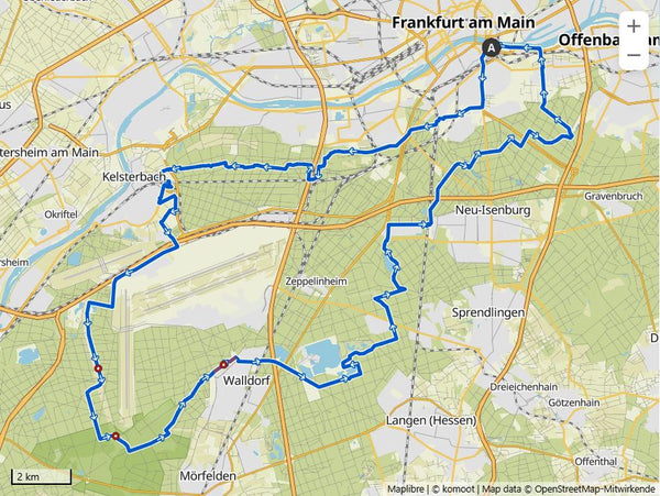 gravel tour hessen, frankfurt am main, carver bikes, gravelbike