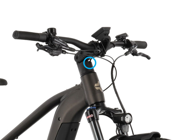 Carver Bike, Erstmontage, Vorbau anpassen, E-Bike mit integrierter Zugführung